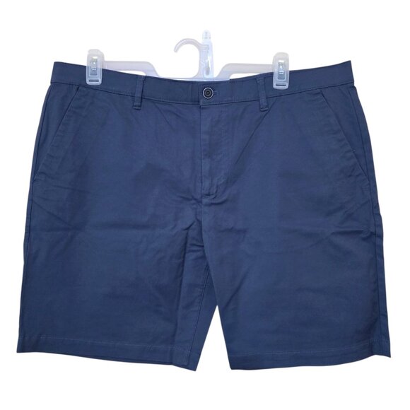 English Laundry CEO Midway Flex Stretch Shorts 9" Inseam Men's Size 40 Blue - Picture 3 of 8